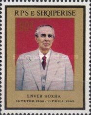 Enver Hoxha (1908-1985), Communist leader of Albania