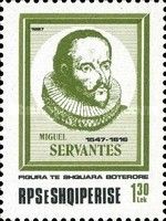 Miguel de Cervantes (1547-1616), Spanish novelist and poet
