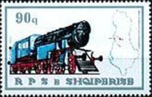 Locomotive, Map Showing Rail Network, 1949
