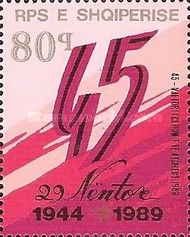 Inscription "45"
