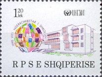 Globe from Books, School Building