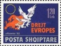 Map of Europe, Peace Dove
