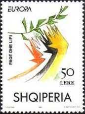 Stylized hands reaching for olive branch