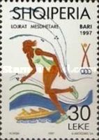 Woman running, 3-man canoe