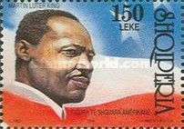 Martin Luther King Jr (1929-1968), US clergyman and activist
