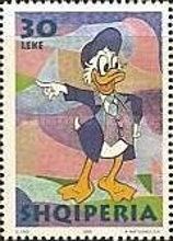 Donald Duck with cap
