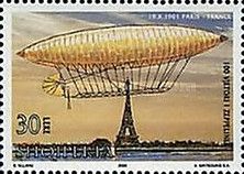 Santos-Dumont number 6 over Paris (19 October 1901)