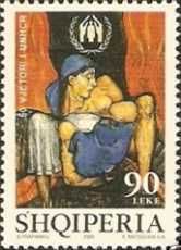 Mother and Child, Painting