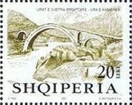 Kamares Bridge (17th cent.), over the River Shkumbin