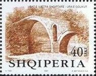 Golikut Bridge (18th cent.), over the River Shkumbin