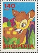 Bambi with open mouth