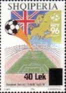 European Football Championships 1996, overprinted