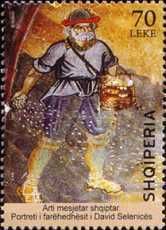 Sower (1726), Fresco by David Selenica