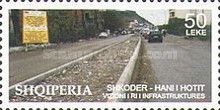 Shkodër to Han i Hotit road