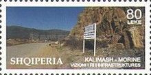 Kalimash to Morinë road