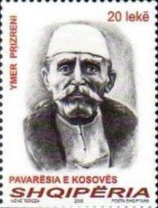 Ymer Prizreni (1827-1887), Albanian political leader