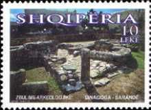 Ruins of synagogue (5th cent.), Sarandë