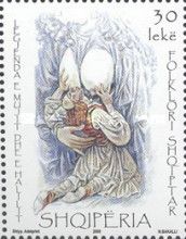 Man Being Held Against Mountain Fairy's Breast