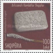 Decorated Tobacco Box and Cigarette Tip