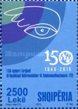 Eye and anniversary emblem