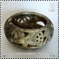 Albanian national handicrafts - Works in stone