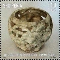 Albanian national handicrafts - Works in stone