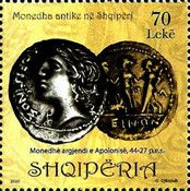 Silver coin of Apollonia, 44-27 B.C.