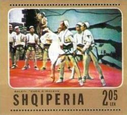 Scene from the Ballet "The Mountain Girl"