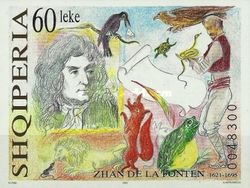 Jean de La Fontaine (1621-1695), French poet and fabulist