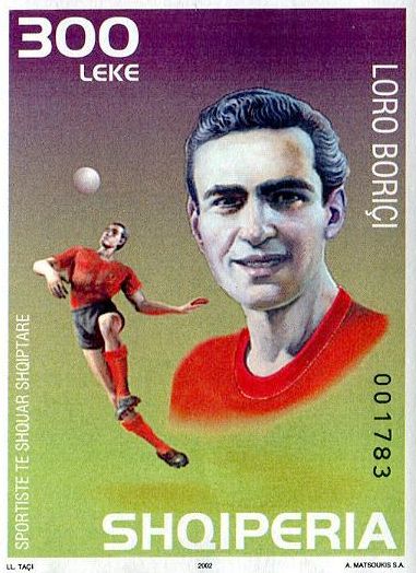 Loro Boriçi (1922-1984), Albanian football player
