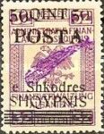 Overprinted "Taxe" in violet
