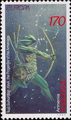Hayk, Ancestor of the Armenians; Orion Constellation