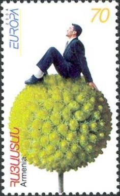 Tourist Relaxing on a Flower