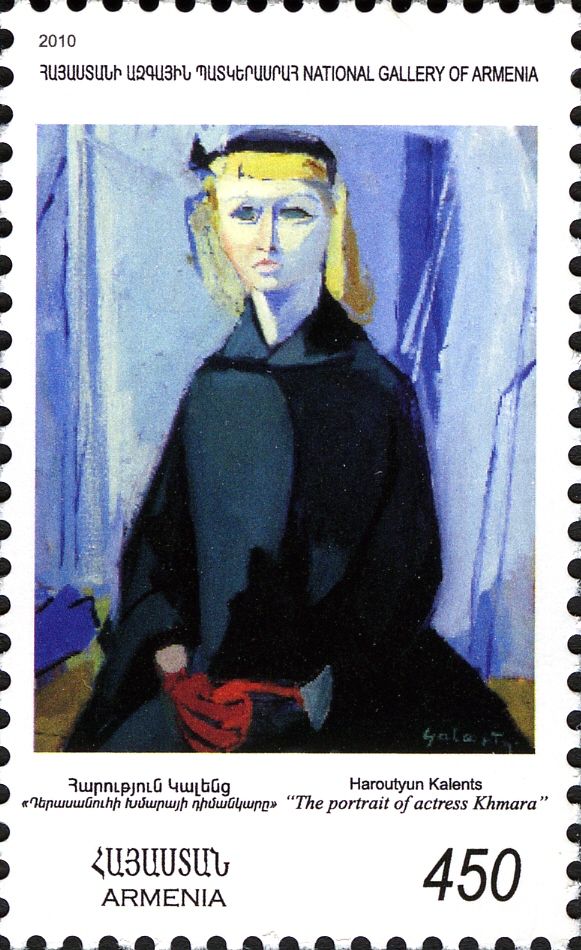Portrait of Actress Khmara, Haroutyun Kalents