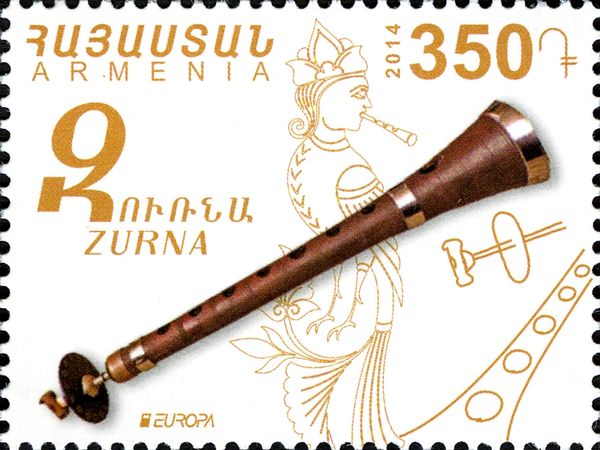 Europa (C.E.P.T.) 2014 - Musical Instruments - Zurna
