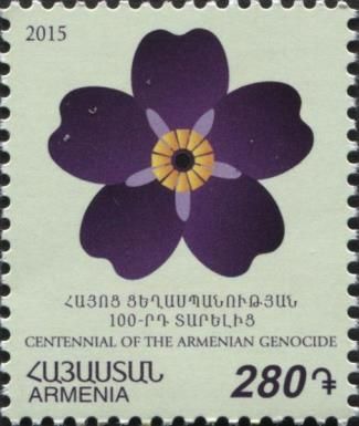 Centenary of the Armenian Genocide - Forget-me-not