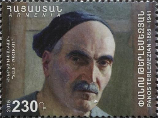 Self-portrait, Panos Terlemezian