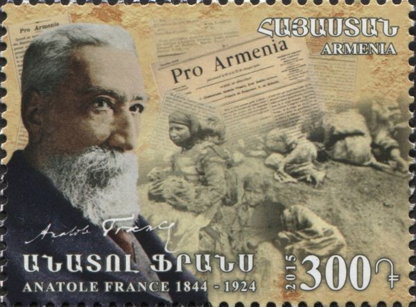 Commemoration of Anatole France (1844-1924)