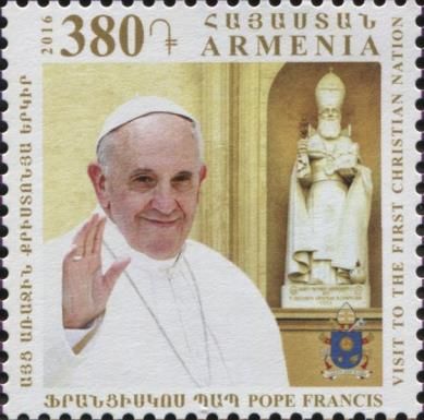 Pope Francis (giving blessing)