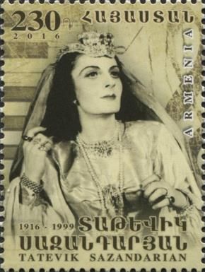 Birth Centenary of Tatevik Sazandarian (1916-1999), Singer