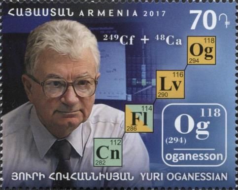 Commemoration of Yuri Oganessian (1933-?), Nuclear Physicist