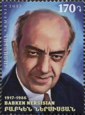 Birth Centenary of Babken Nersisian (1917-1986), Actor