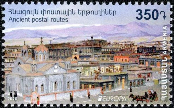 Europa (C.E.P.T.) 2020 - Ancient Postal Routes