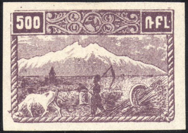 Peasant and Mount Ararat