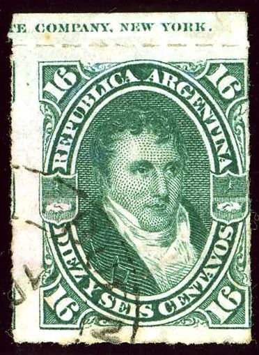 Manuel Belgrano (1770-1820) - Rouletted