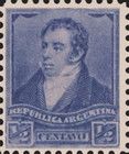 Bernardino Rivadavia (1780-1845) - Perf. 11½