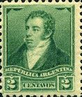 Bernardino Rivadavia (1780-1845) - Perf. 11½