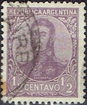 José Francisco de San Martín (1778-1850) - perf. 13¼x12½