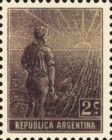 Agricultural workman - perf. 13¼