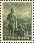 Agricultural workman - perf. 13¼x12½